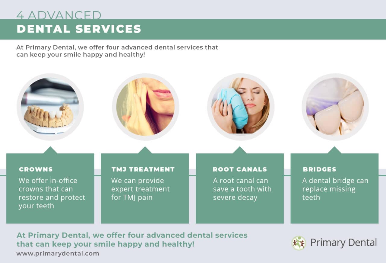 4 Advanced Dental Services We Offer - Primary Dental